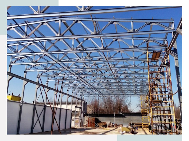 Строительство цехов в Касимов от 652 руб. под ключ