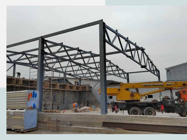 Строительство цехов в Касимах