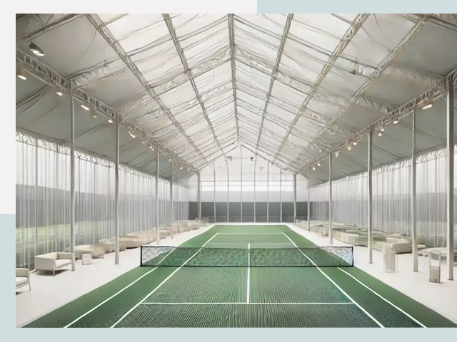 Строительство теннисных кортов в Касимах