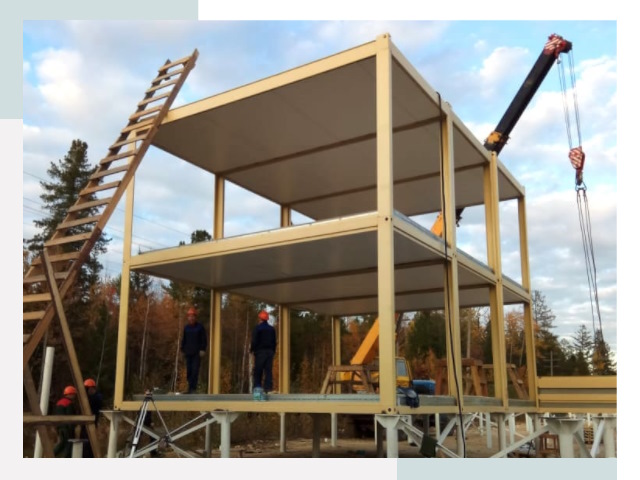 Строительство модульных здания Касимов