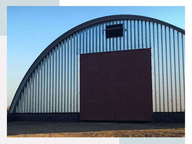 Бескаркасные ангары в Касимах