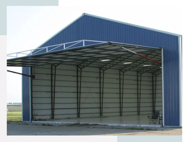 Прямо стенные ангары в Касимах