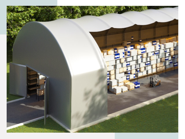 Тентовые ангары в Касимах