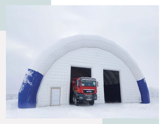 Мобильные ангары в Касимах