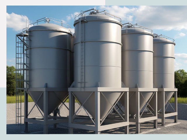 Металлические силосы от СтальСтрой-Ксм по цене 652 руб.