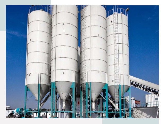Строительство цементных силосов в Касимах