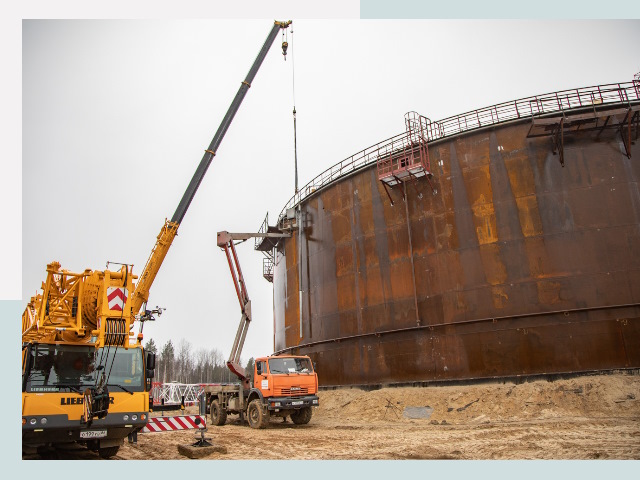 Монтаж резервуаров в Касимах от 652 руб. за м³