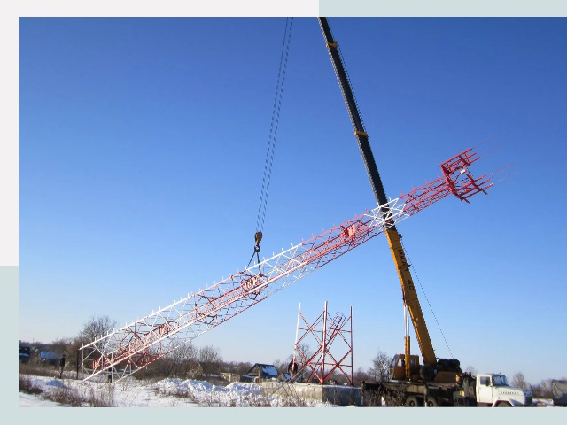 Строительство башен связи в Касимах от 652 руб.