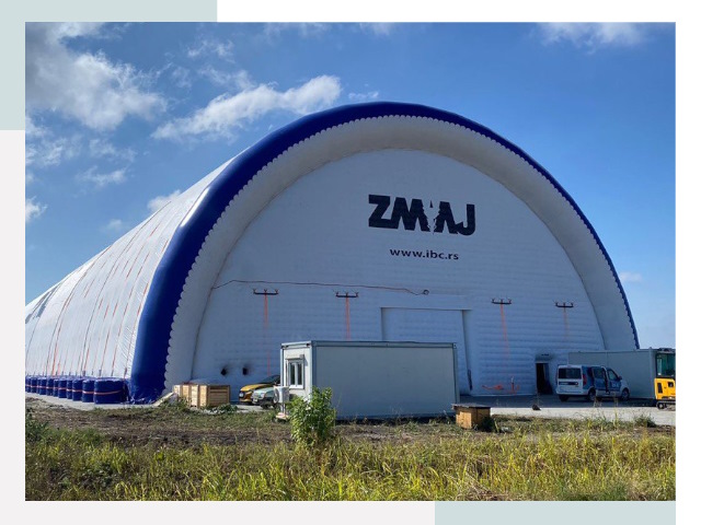 Брендирование ангаров в Касимах