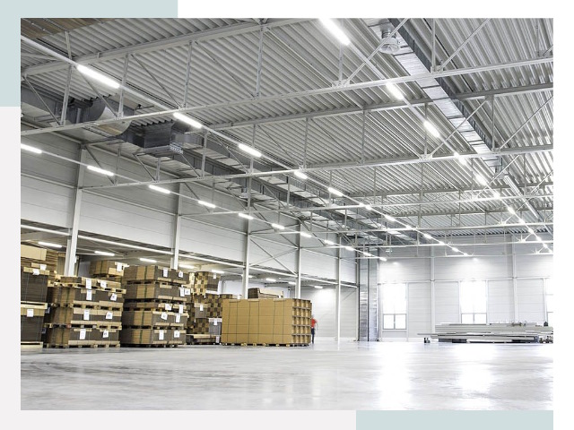 Освещение ангаров в Касимах