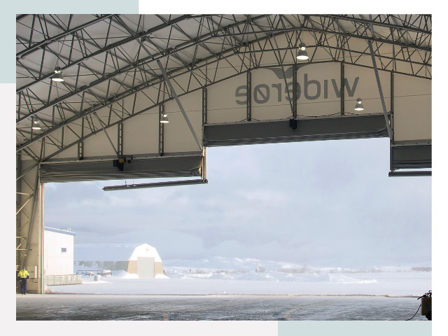 Ворота для ангаров в Касимах