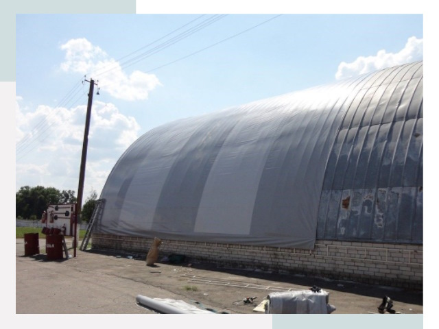 Ремонт ангаров в Касимах