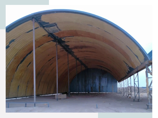 Реконструкция ангаров в Касимах