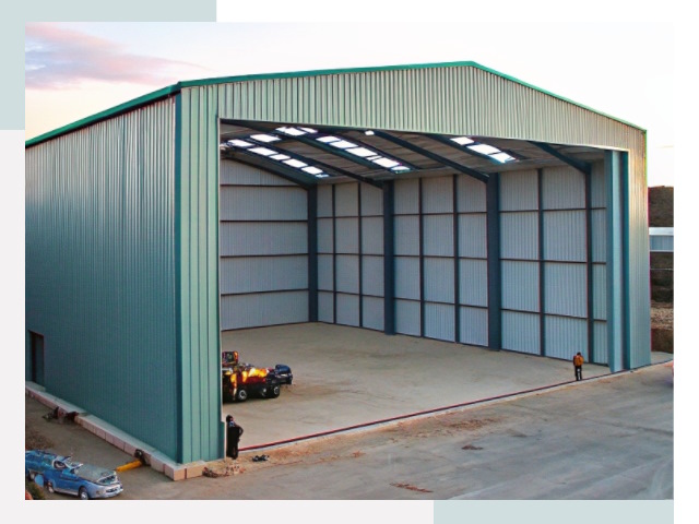 Строительство ангаров в Касимах