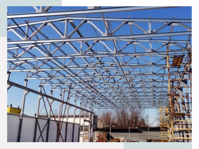 Металлокаркасы для складов в Касимах