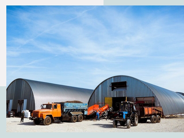 Ангары для спецтехники в Касимах